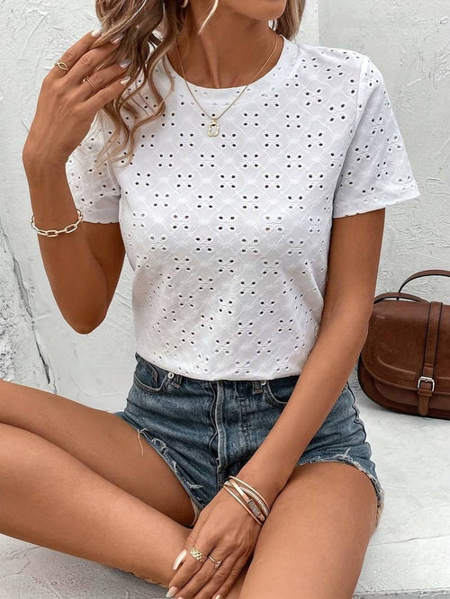Casual Loose Fit T Shirt For Women