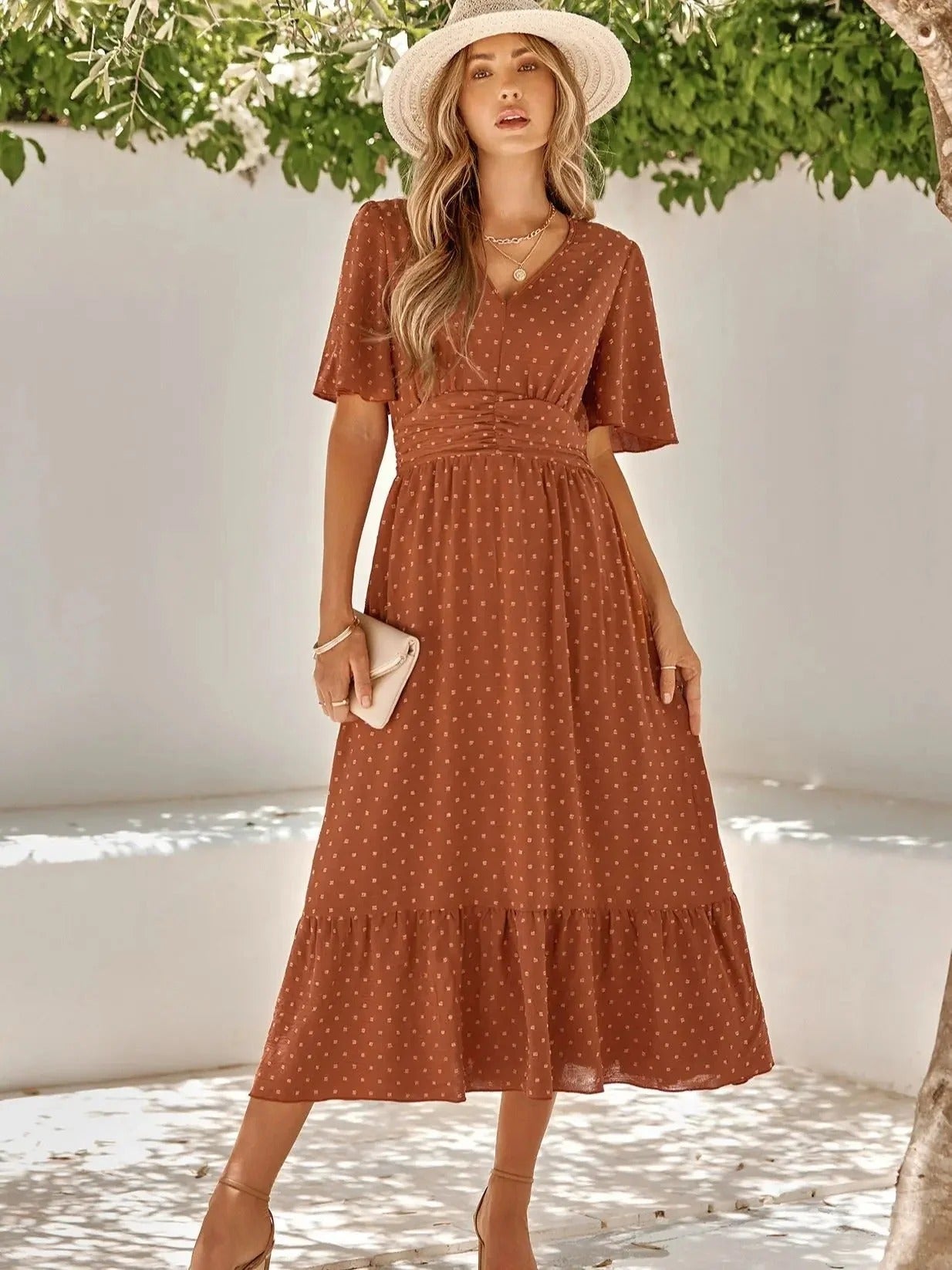 Boho Style Summer Maxi Dress For Women