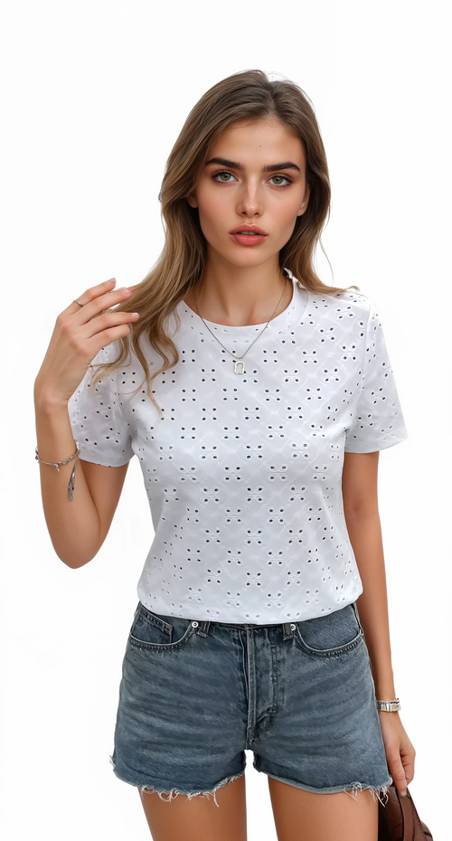 Casual Loose Fit T Shirt For Women